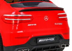 Bmw Mercedes Benz GLC63S dječji crveni SUV + sigurnosni pojasevi s daljinskim upravljanjem