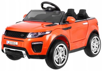RAMIZ Električni automobil Rapid Racer za djecu, narančasti SUV + motor na daljinsko upravljanje