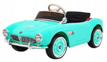 RAMIZ BMW 507 Retro Električni Automobil za Djecu Zeleni Osvijetljeni Gumb