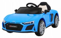 Audi R8 LIFT automobil na baterije, plavi + daljinski upravljač + EVA kotači + MP3