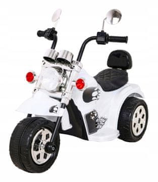 RAMIZ Bijeli motocikl Hot Chopper