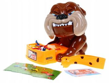 RAMIZ Arkadna igra Angry Dog - Bulldog, 24 kockice, 24 karte
