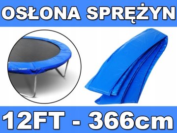 RAMIZ Sky ovratnik s oprugom 366 cm (12 stopa) - plava