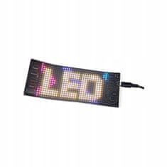 LED matrična pikselna ploča 17 cm x 7 cm daljinski upravljana
