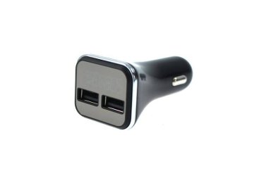 Auto punjač 12-24V 2xUSB 4.8A LED