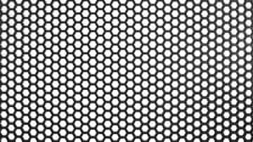 ABS saće za med Crna mreža 120*40cm 10x8mm