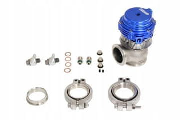 Vanjski Wastegate 38 mm, vodeno hlađenje, 2,5 bara, V-pojas, plava boja