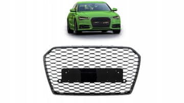 Audi A6 C7 Facelift sjajno crna maska