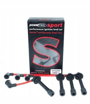 PowerTEC kablovi za paljenje MAZDA MX-5 XEDOS 6 1.6 1.8L 90-98 crveni