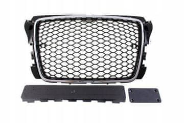 Audi A3 8P Facelift RS-Style kromirano-crna PDC maska
