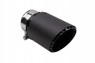 Vrh prigušivača 101 mm ulaz 67 mm karbonski mat