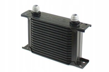 TurboWorks Slim Line hladnjak ulja 16-redni 140x125x50 AN8 crni