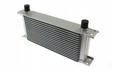 TurboWorks hladnjak ulja 16-redni 260x125x50 AN8 srebrni