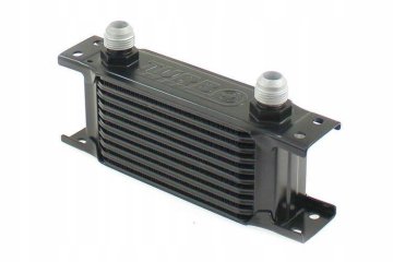 TurboWorks Slim Line hladnjak ulja 10-redni 140x75x50 AN10 crni