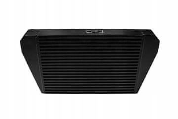 TurboWorks intercooler 500x350x76 stražnji crni