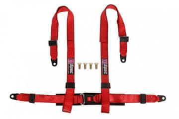 4p 2" D1Spec crveni sportski remeni