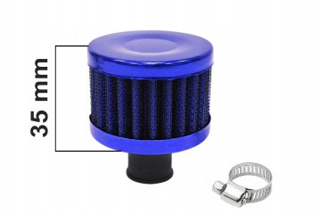 Pneumotoraks filter 12 mm plavi