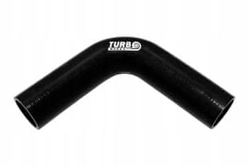 TurboWorks crno XL koljeno od 90 stupnjeva, 25 mm
