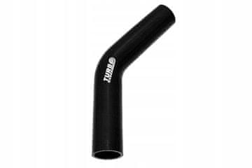 TurboWorks crno koljeno XL od 45 stupnjeva, 25 mm