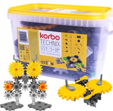 KORBO TECHNIX CORBO POKRETNI GRAĐEVINSKI BLOKOVI 122 kom.