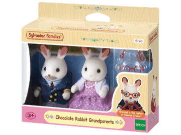 Sylvanian Families 5190 Čokoladni zec Bake i djedovi 3+