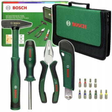 Bosch set ručnih alata s 14 alata za dom, radionicu i "uradi sam"