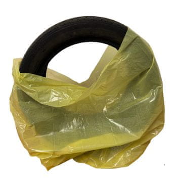 set od 4 komada vrećica za gume, navlaka i poklopaca za kotače žute boje - zaštitna navlaka za gume, otporna na kidanje i stabilna za pohranu guma - vrećice za gume do 20 inča - set