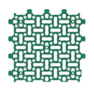 Rešetka za travnjak, 50 x 50 cm = 0,25 m², saće za travnjak, travnjak, zeleni šljunak