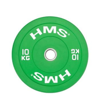 HMS Olimpijska odbojna ploča 10 kg CBR10 Zelena