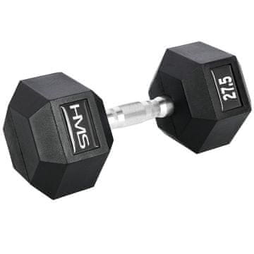 HMS Gumirani uteg 27,5 kg HEX PRO