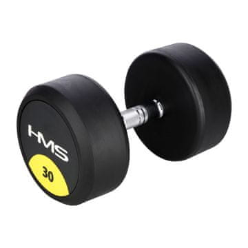 HMS Gumom obložena bučica 30 kg HG PRO