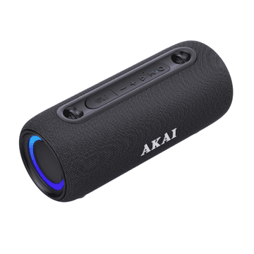 Akai BT zvučnik ABTSW-40 15W RMS Bluetooth 5.3 IPX5 TWS USB Crni