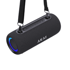 Akai BT zvučnik ABTSW-40 15W RMS Bluetooth 5.3 IPX5 TWS USB Crni
