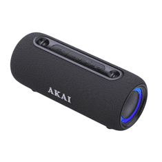 Akai BT zvučnik ABTSW-40 15W RMS Bluetooth 5.3 IPX5 TWS USB Crni
