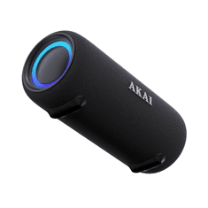 Akai BT zvučnik ABTSW-40 15W RMS Bluetooth 5.3 IPX5 TWS USB Crni