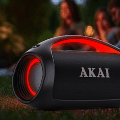 Akai BT zvučnik WaveStormer 110W RMS Bluetooth 5.3 IPX6 USB Multi Link