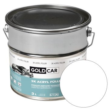 Goldcar akrilni temeljni premaz Acryl Fuller BIJELI 3l + učvršćivač 5:1