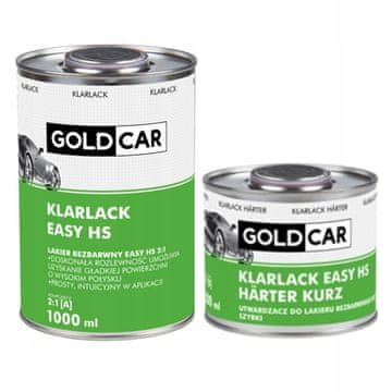 Goldcar Easy HS akrilni lak 1l + BRZI učvršćivač 500 ml
