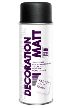 Deco Color MATT univerzalni lak 9005 CRNI 400ml