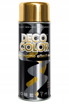 Deco Color CHROME akrilni lak u spreju GOLD 400 ml