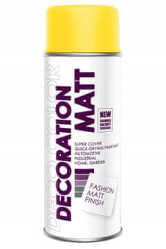 Deco Color MATT univerzalni lak 1023 ŽUTA 400ml