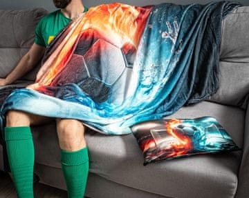 Gadget Master NOGOMETNI SET deka i jastuk