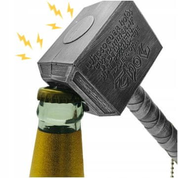 Mjolnir srebrni magnet