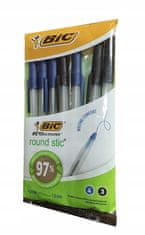 Bic Okrugle flomasteri, 7 komada, plave + crne