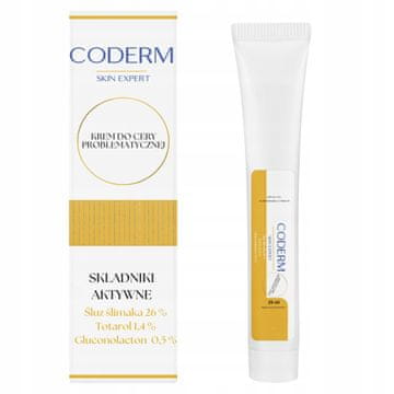 M.E.D. CODERM krema za problematičnu kožu s puževom sluzi 26% 25ml