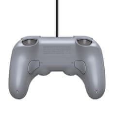 8BitDo Pro2 žičani Gamepad sivi.