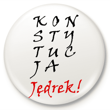 Igla za gumb USTAV Jędrek!