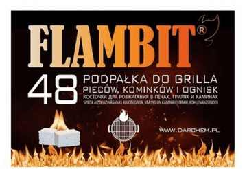 Flambit potpaljivač 48 kocki za roštilje, peći, kamine i logorske vatre