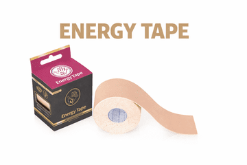 Bež najlonska kineziološka traka 160 g/m2 ENERGY traka 5 cm x 5 m