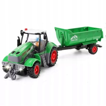 Luxma TRAKTOR S PRIKOLICOM I PUNJAČEM BATERIJA NA DALJINSKO UPRAVLJANJE za životinje QH205-2D